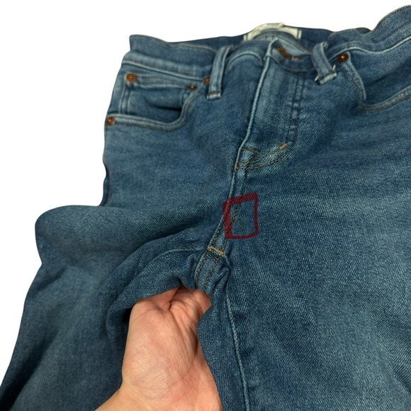 Madewell Size 25 Cali‎ Demi-Boot Jeans in Bodney Wash - Picture 3 of 15